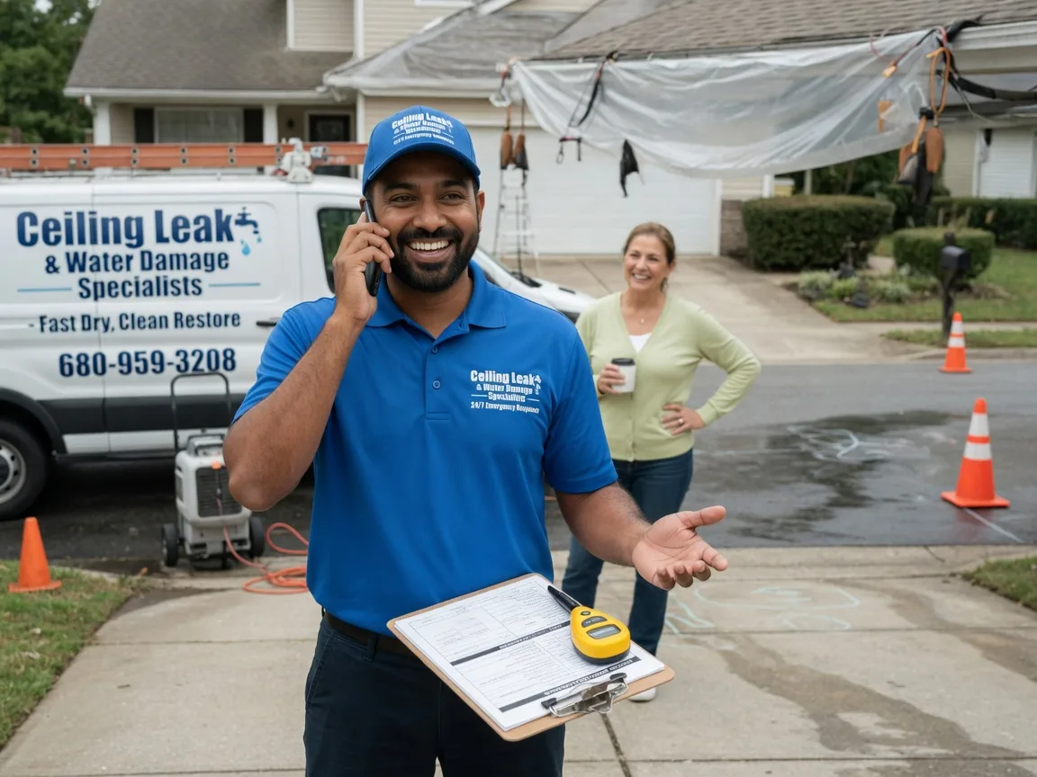 Ceiling Leak Cleanup Hunters, WA FAQs